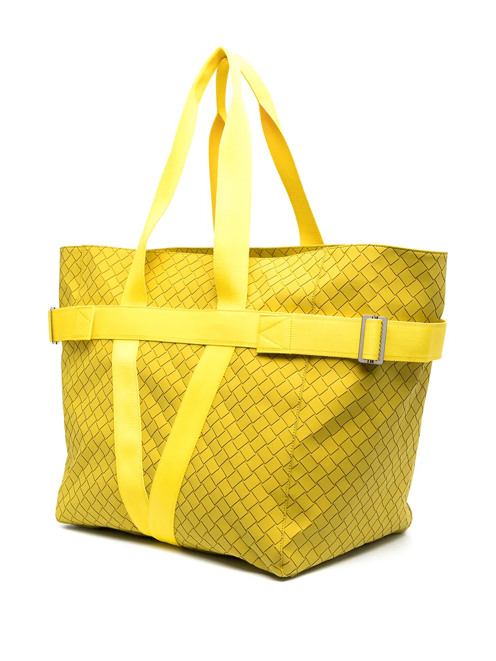 фото Bottega veneta сумка-тоут с узором intrecciato