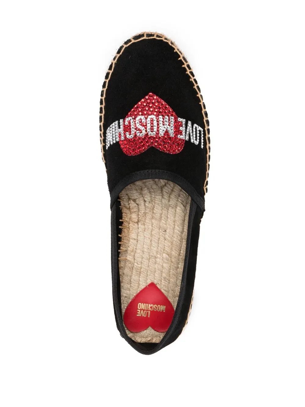 фото Love moschino эспадрильи с логотипом