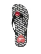 Love Moschino Flip-Flops mit Logo-Print
