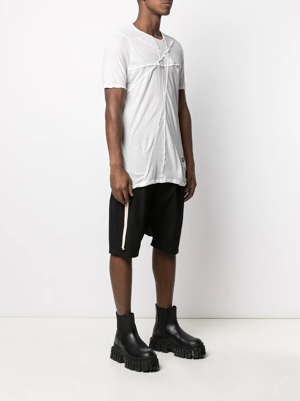 фото Rick owens drkshdw легкая футболка с логотипом