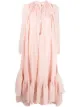 Image 1 of Alexander McQueen ruffle-hem long-sleeve dress