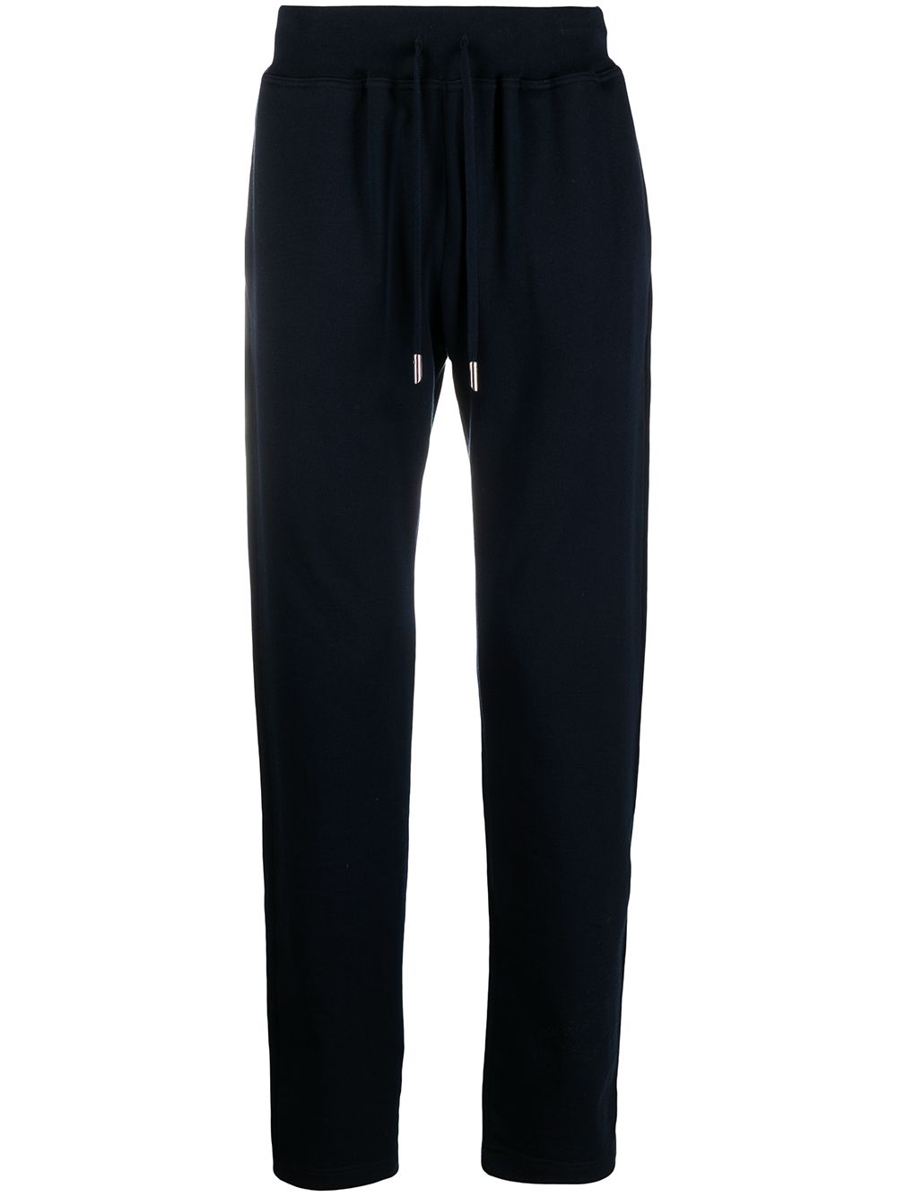 

Kiton drawstring cotton track trousers - Blue