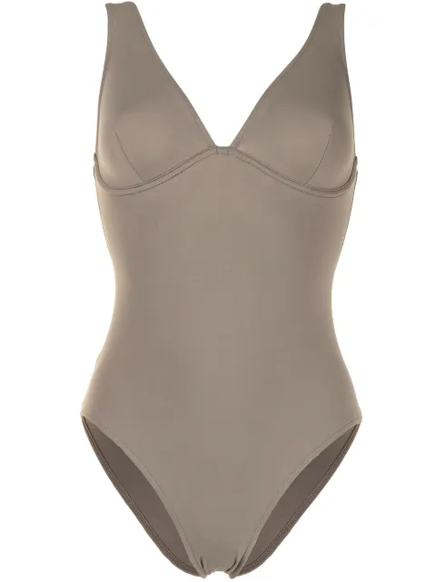 bondi born emmanuelle v领连体泳衣