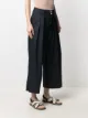 Plan C high-waisted wide leg trousers