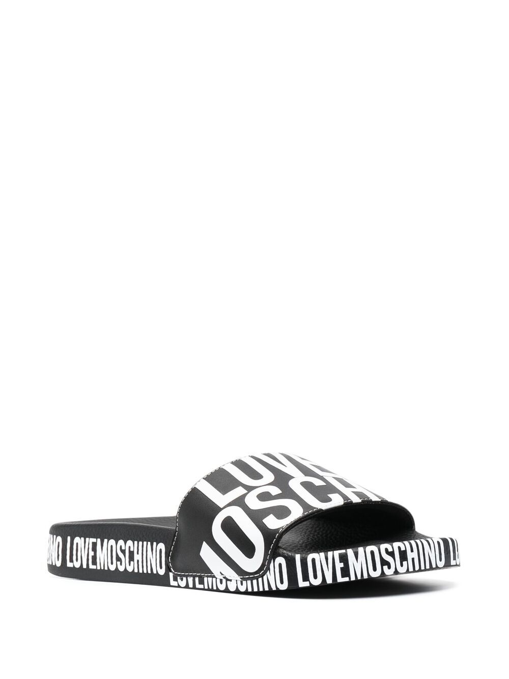 фото Love moschino шлепанцы с логотипом