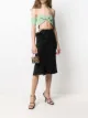 Image 2 of Versace Medusa satin midi skirt