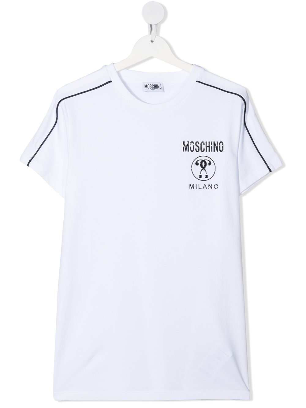 фото Moschino kids футболка с логотипом