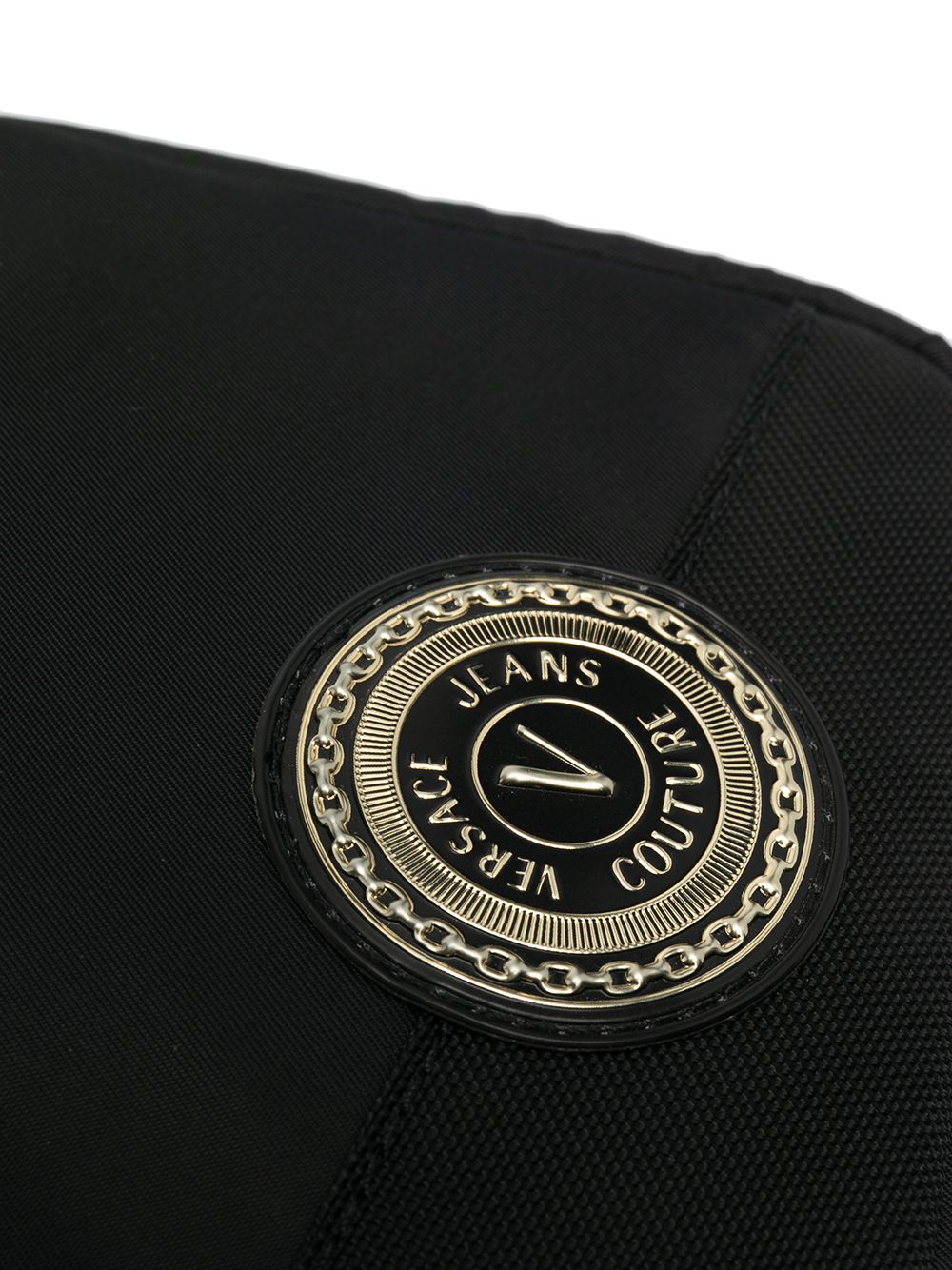 фото Versace jeans couture сумка-мессенджер с нашивкой-логотипом