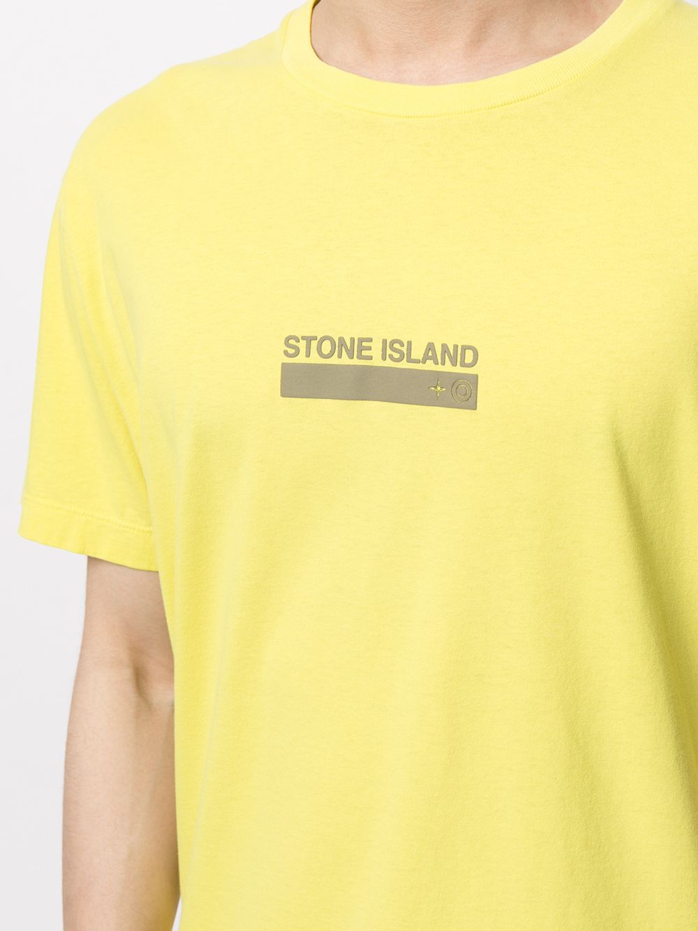 фото Stone island футболка с логотипом