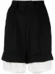 Image 1 of Y's layered tailored shorts