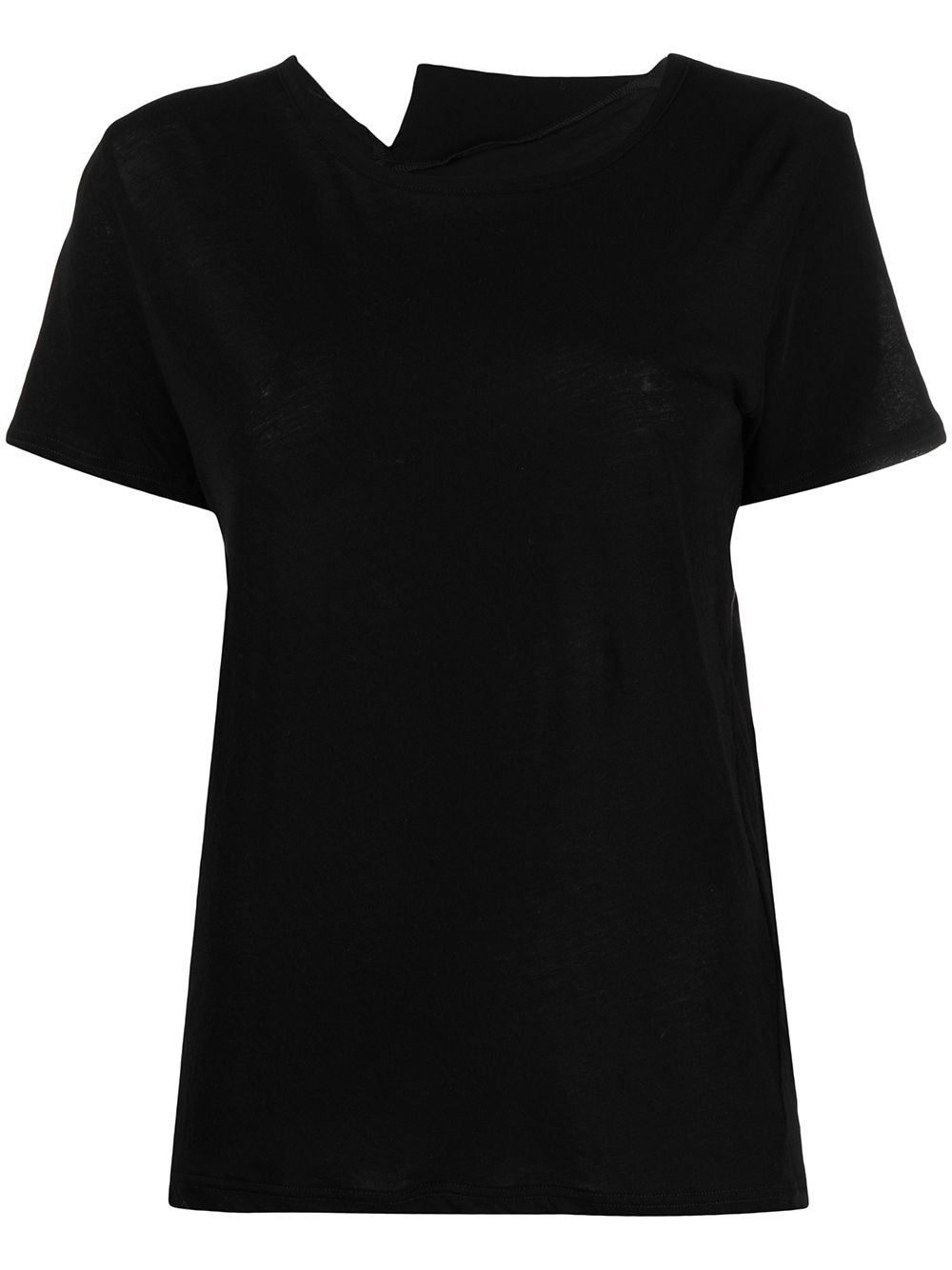 Y's Strong Twisted Ps Big L/s T-shirt In Black