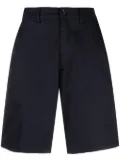 Department 5 logo-patch shorts - Blue