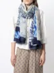 Image 2 of Pierre-Louis Mascia patch-work embroidered scarf