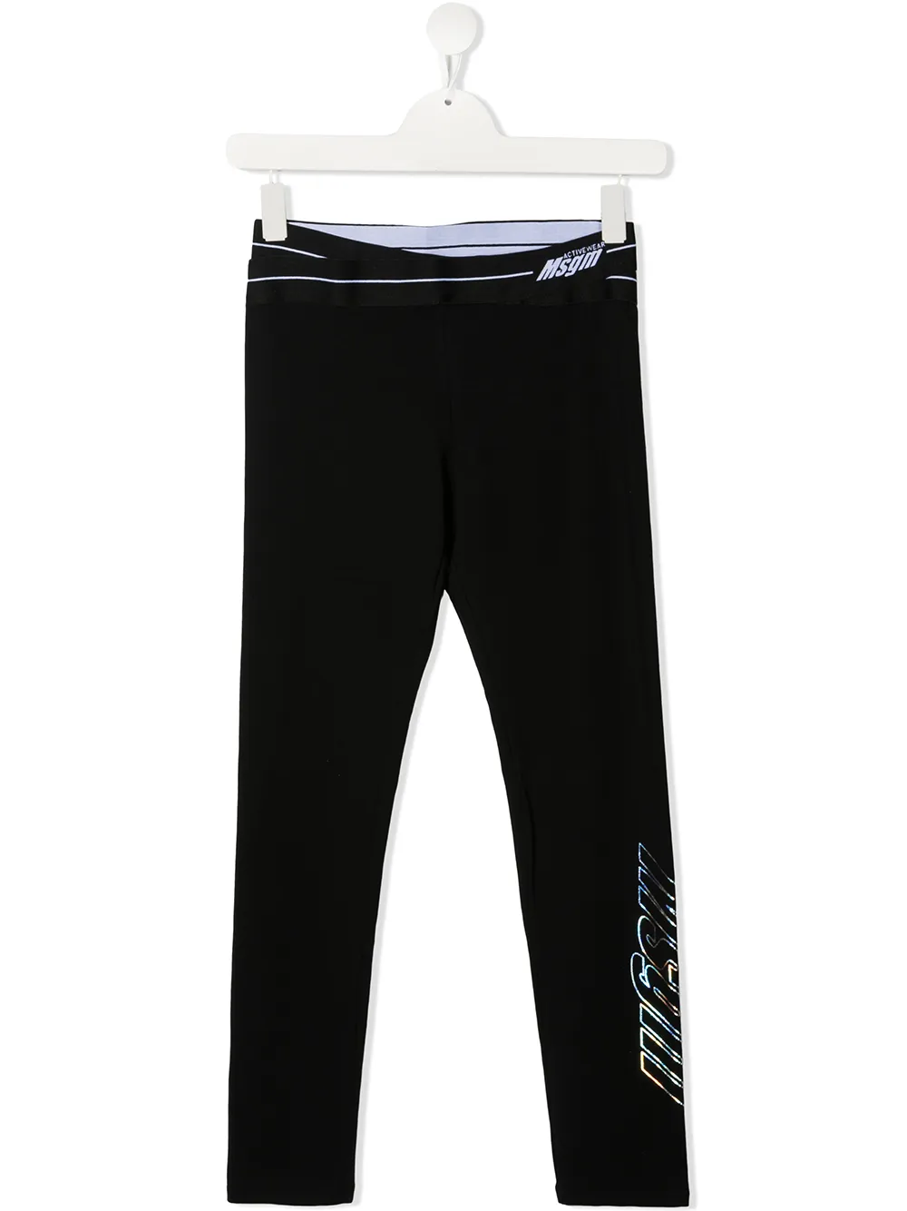 MSGM Kids легинсы с логотипом