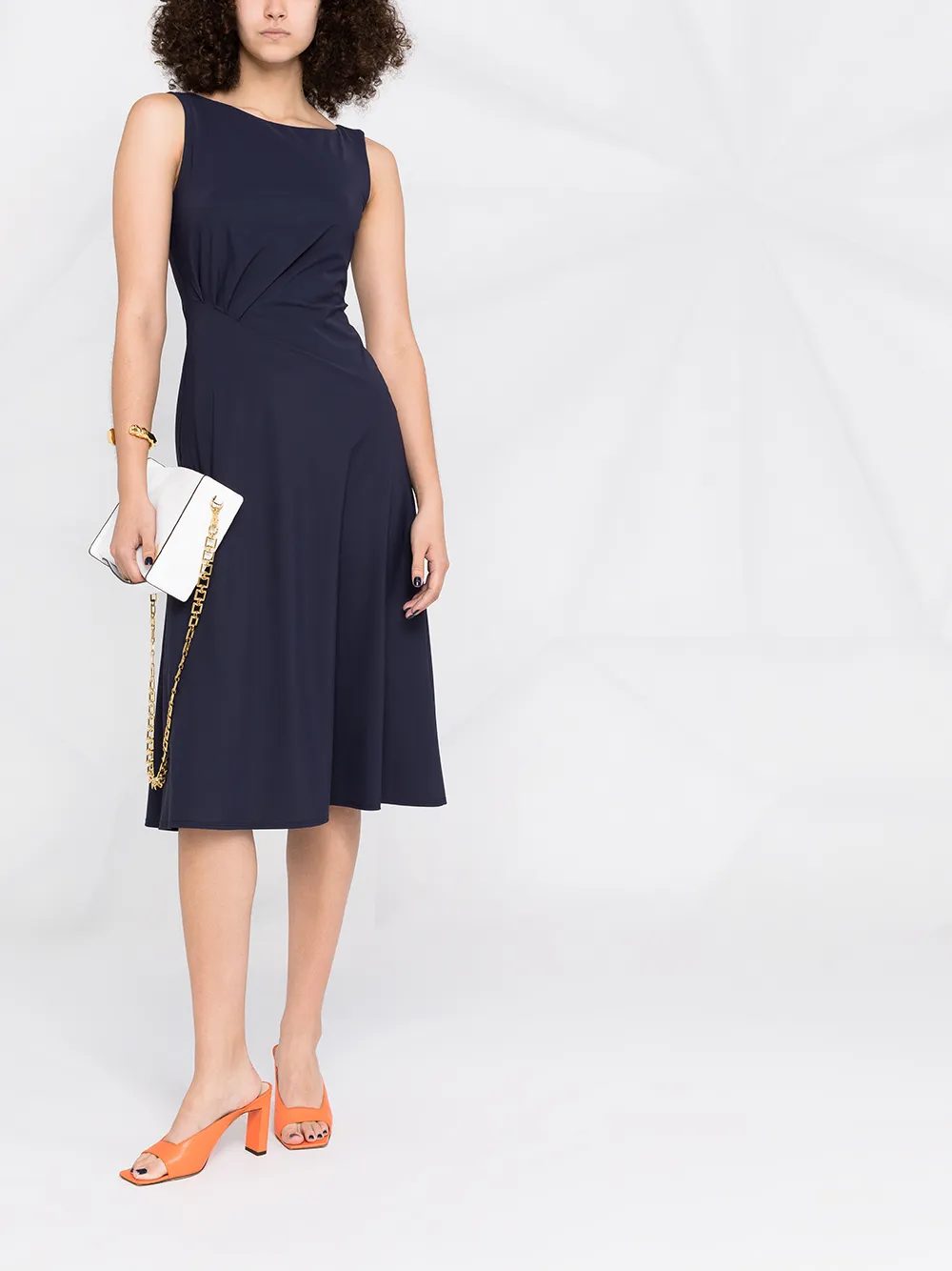 фото Patrizia pepe платье с вырезом-лодочкой