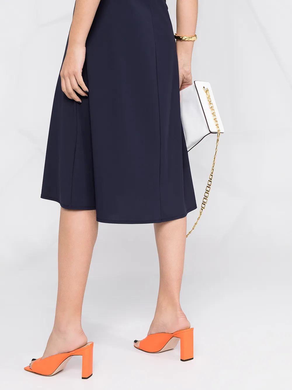 фото Patrizia pepe платье с вырезом-лодочкой