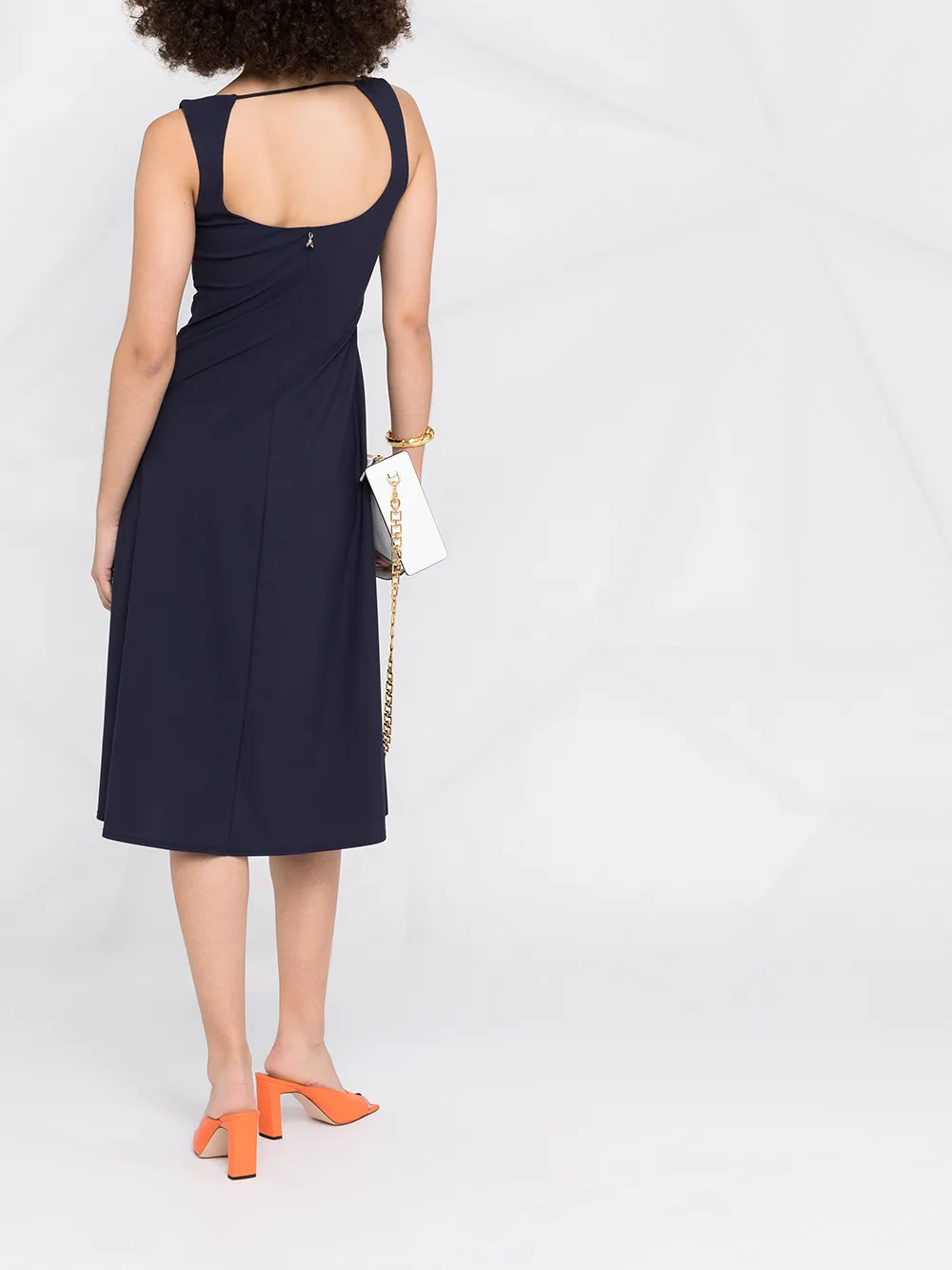 фото Patrizia pepe платье с вырезом-лодочкой