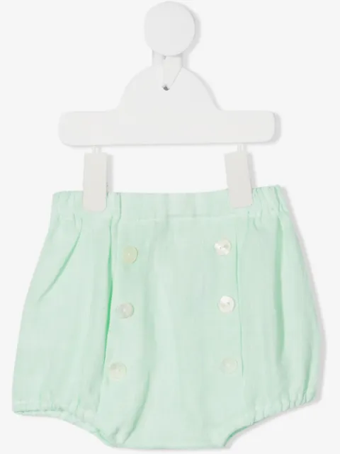 Siola button-up linen shorts