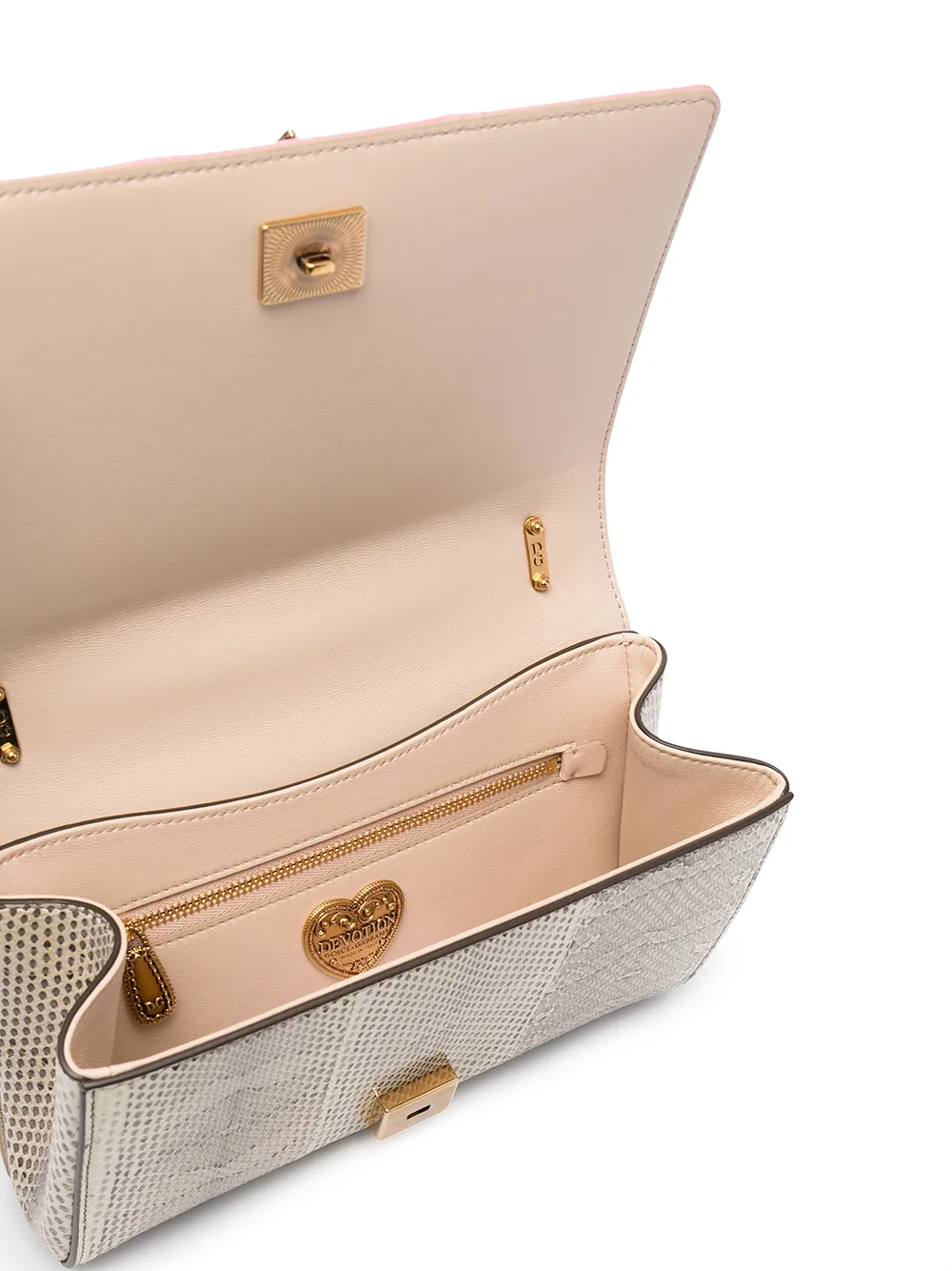 фото Dolce & gabbana сумка на плечо devotion со вставками