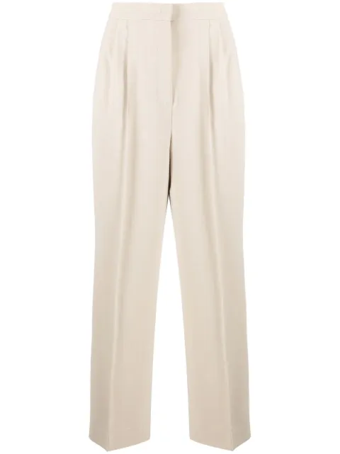 12 STOREEZ high-waisted Press Crease Trousers - Farfetch