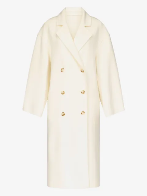 LouLou de Saison Borneo double-breasted coat