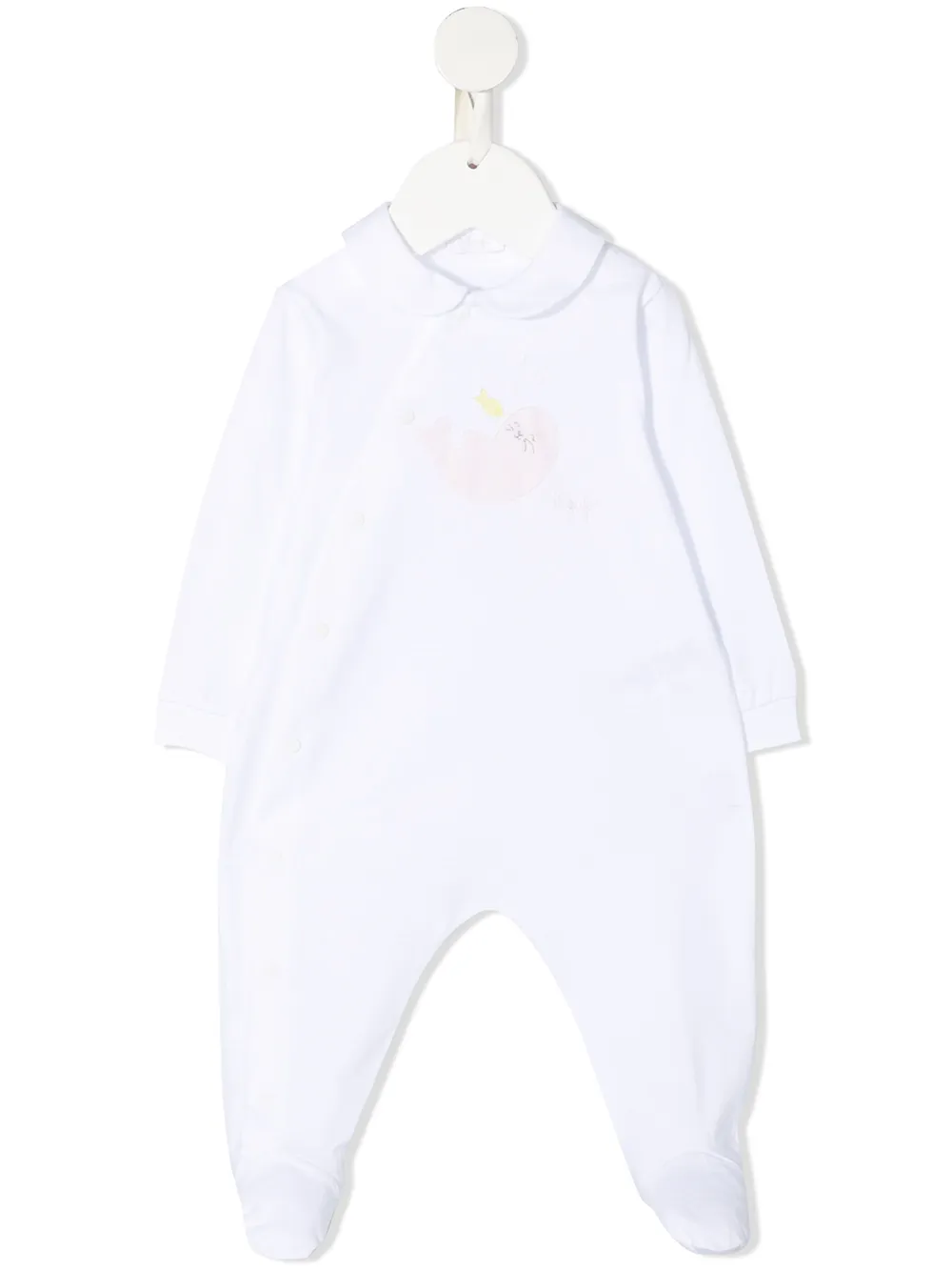 

Il Gufo seal motif pajamas - White