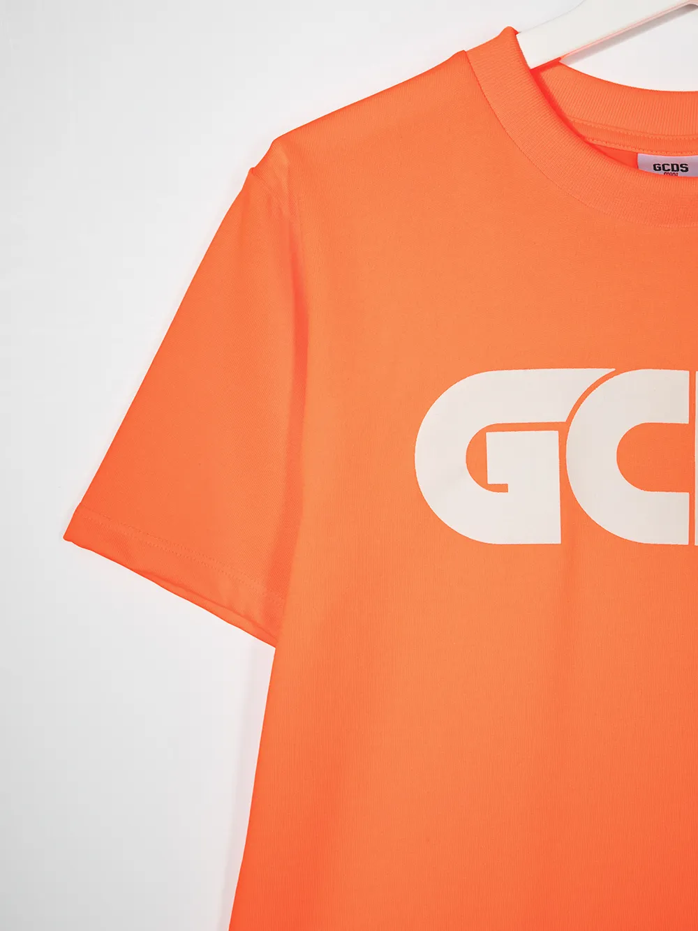 фото Gcds kids футболка с короткими рукавами и логотипом