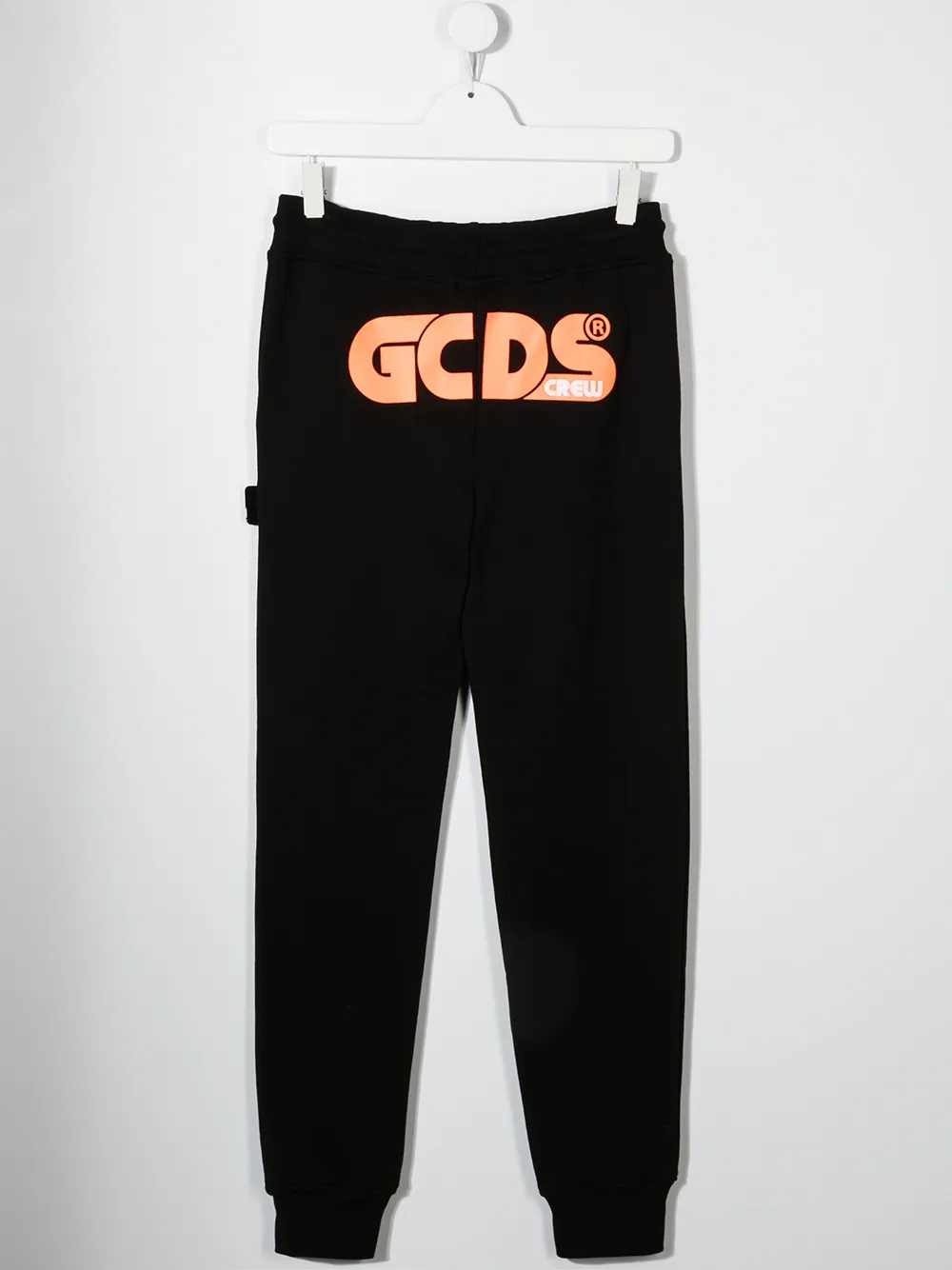 фото Gcds kids спортивные брюки с кулиской и логотипом