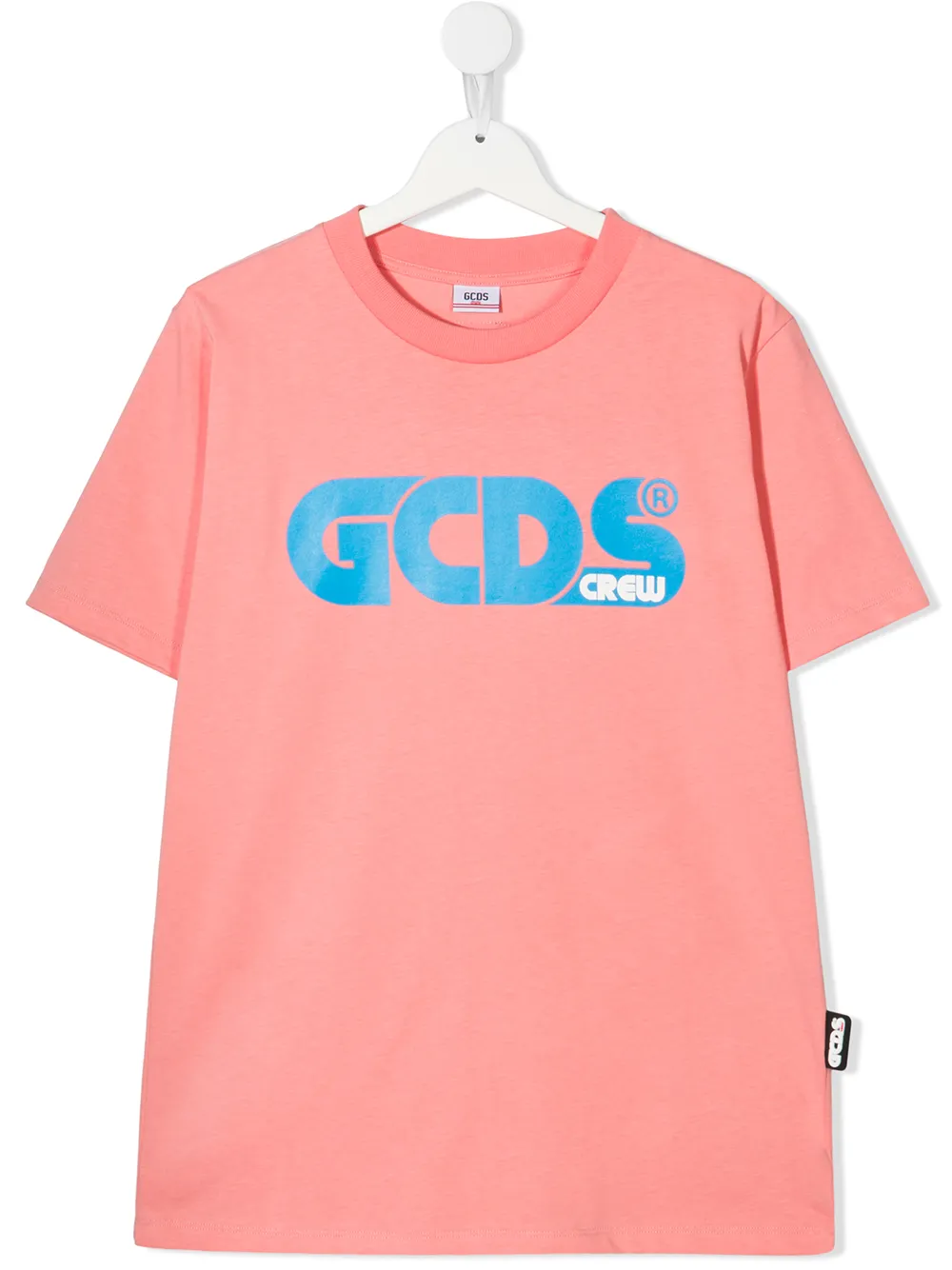 фото Gcds kids футболка с короткими рукавами и логотипом