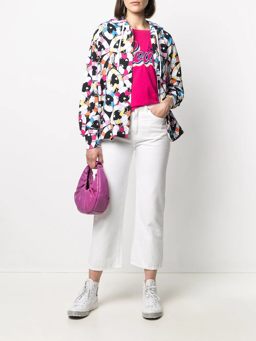 фото Love moschino худи с принтом