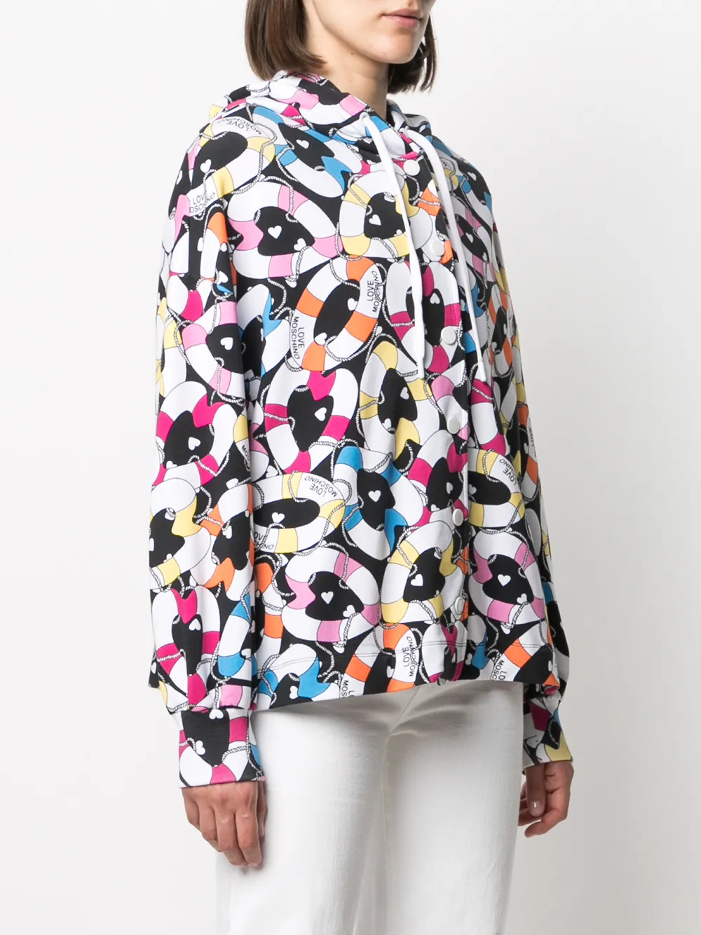 фото Love moschino худи с принтом