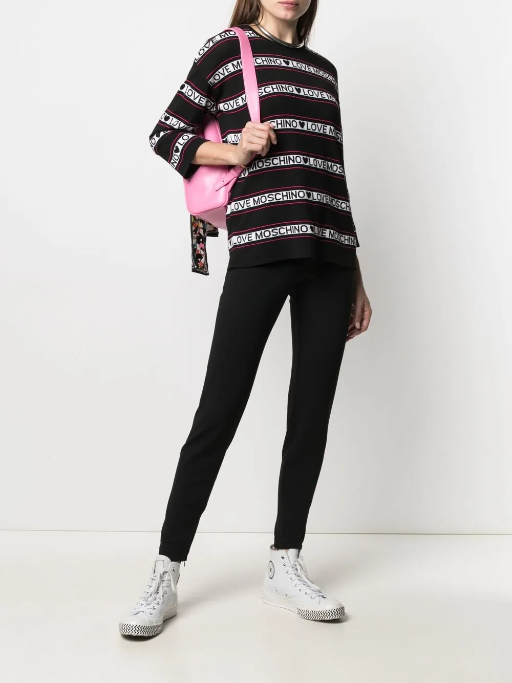 фото Love moschino спортивные брюки с логотипом