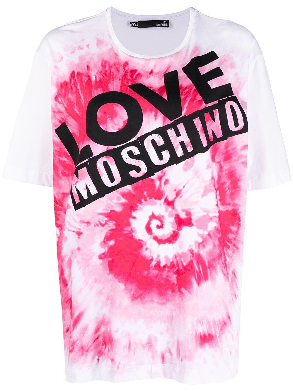 Love Moschino tie-dye Cotton T-shirt - Farfetch