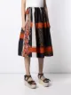 Pierre-Louis Mascia colour-block flared midi skirt