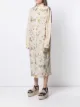 Pierre-Louis Mascia vestido midi camisero bordado
