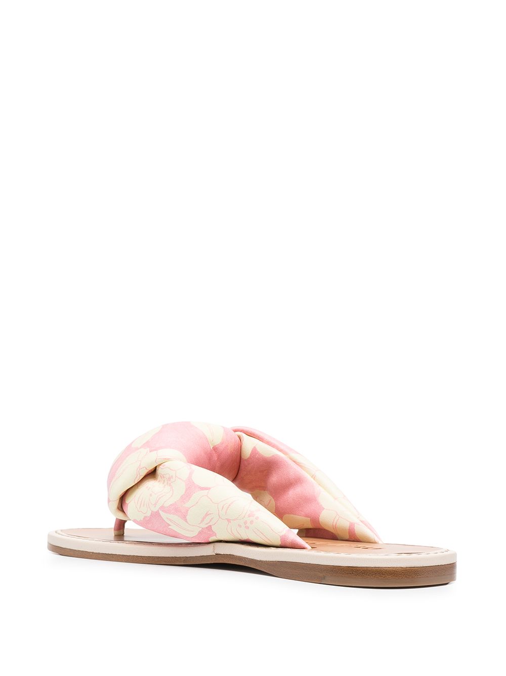 Miu Miu floral-print slip-on sandals Women