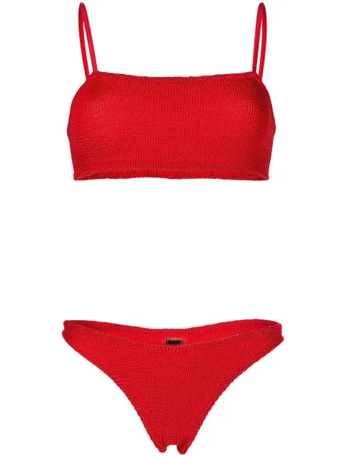 Hunza G Gigi textured bikini set