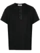 Image 1 of Yohji Yamamoto zip-front cotton T-shirt