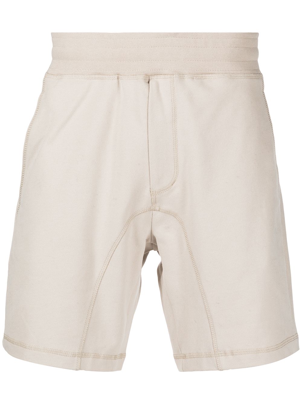 Frescobol Carioca Leblon Cotton Shorts In Brown