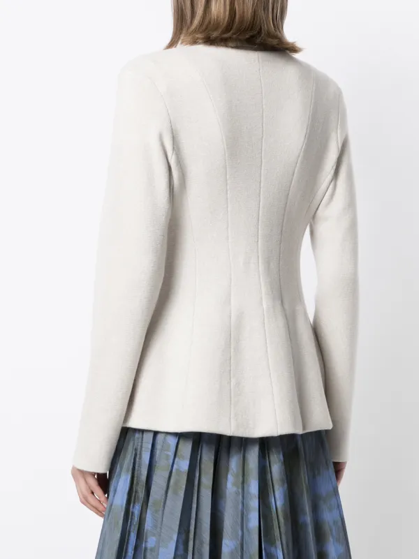 Agnona ノッチドラペル シングルジャケット - Farfetch