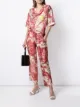 Image 2 of Pierre-Louis Mascia embroidered short-sleeve silk shirt