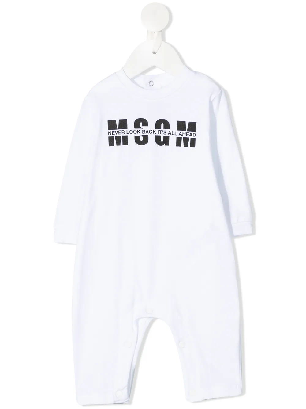 MSGM Kids ромпер с логотипом