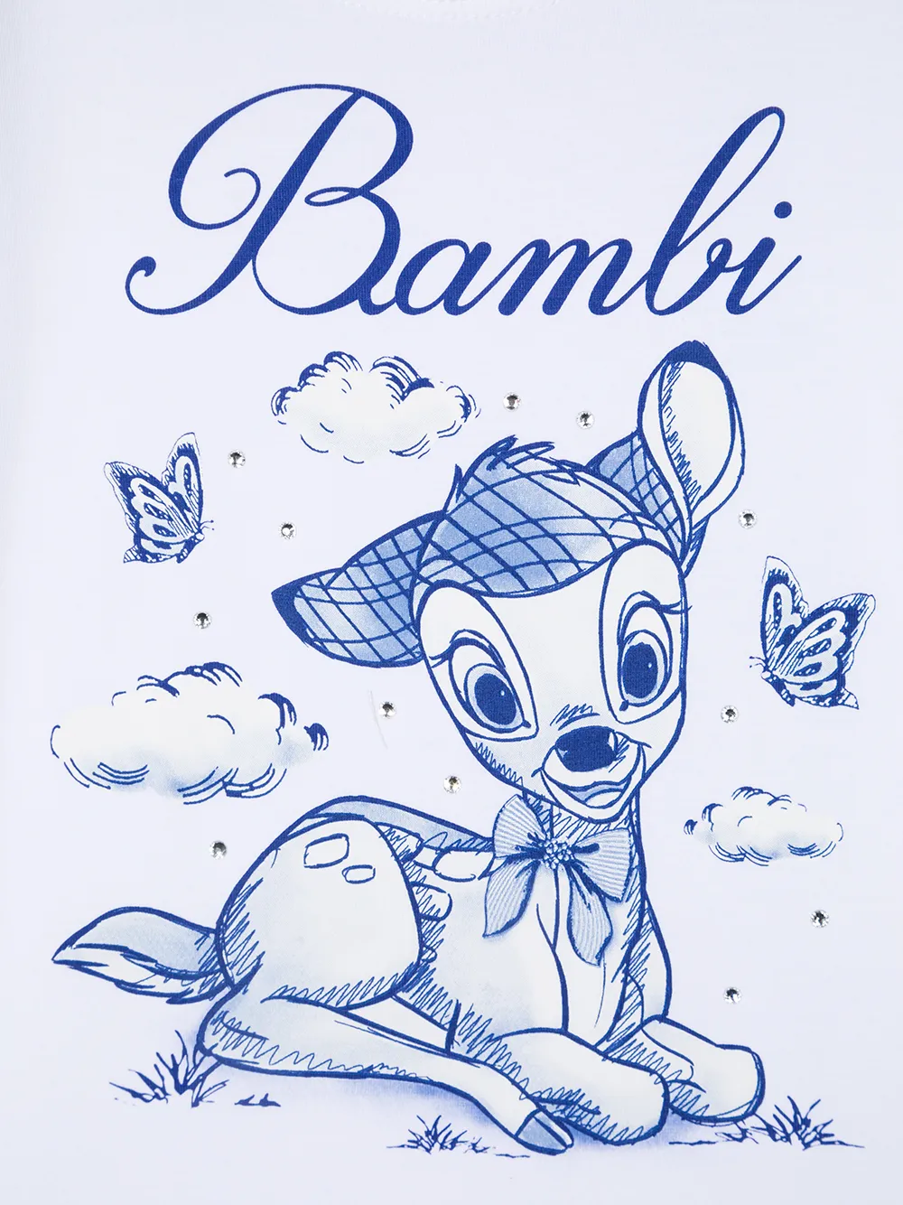 фото Monnalisa футболка с принтом bambi