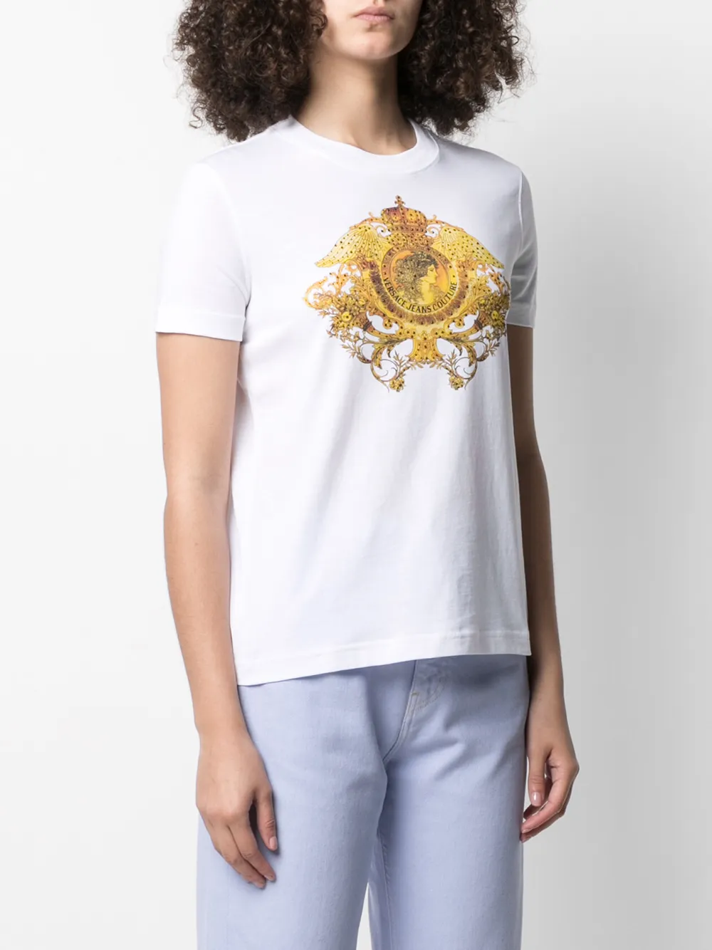 фото Versace jeans couture футболка с логотипом