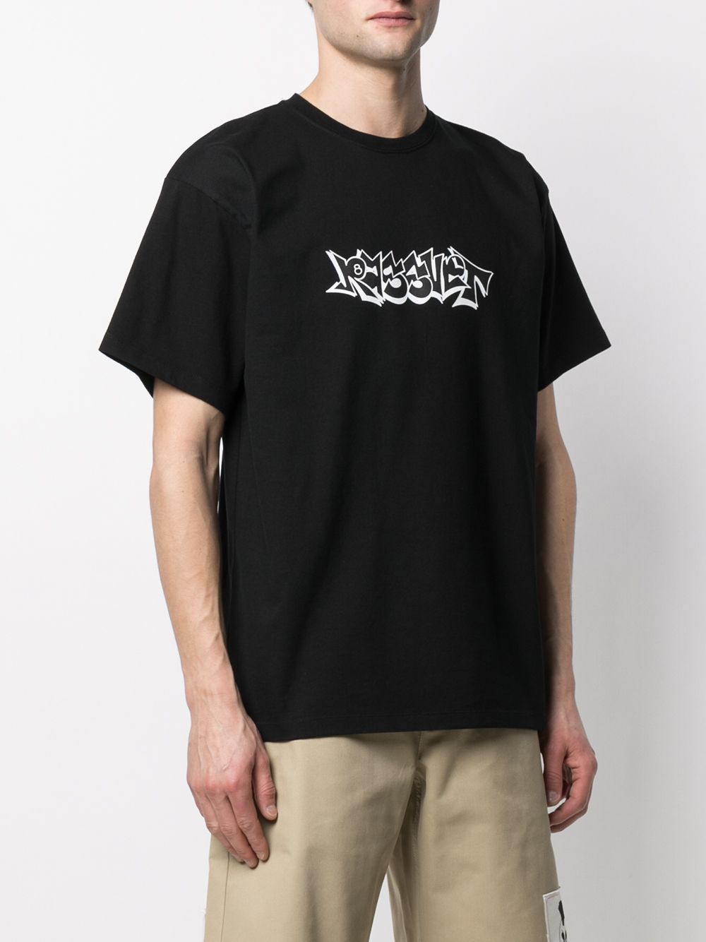 фото Paccbet graffiti logo printed t-shirt