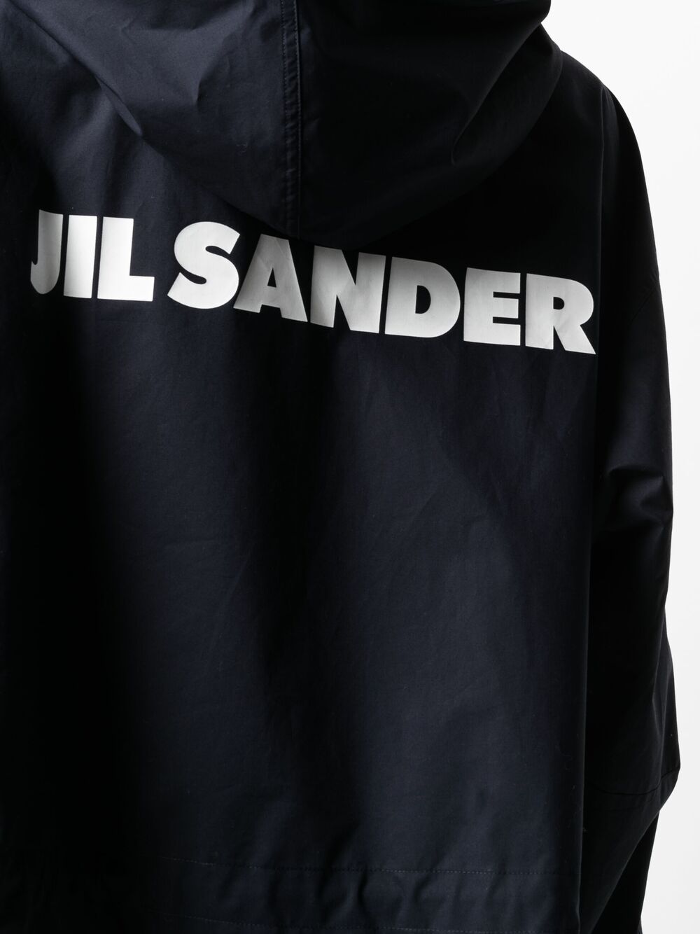 фото Jil sander куртка с капюшоном и логотипом