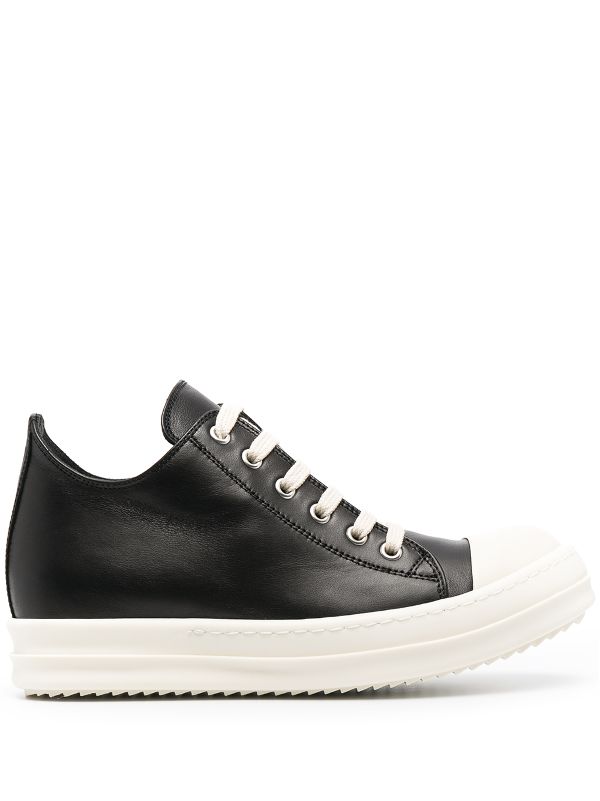 rick owens lace sneakers