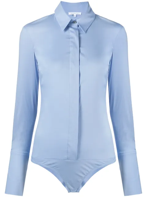 Patrizia Pepe fitted shirt bodysuit