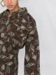 The Attico geometric-print mini shirtdress