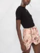 The Attico camouflage print mini skirt